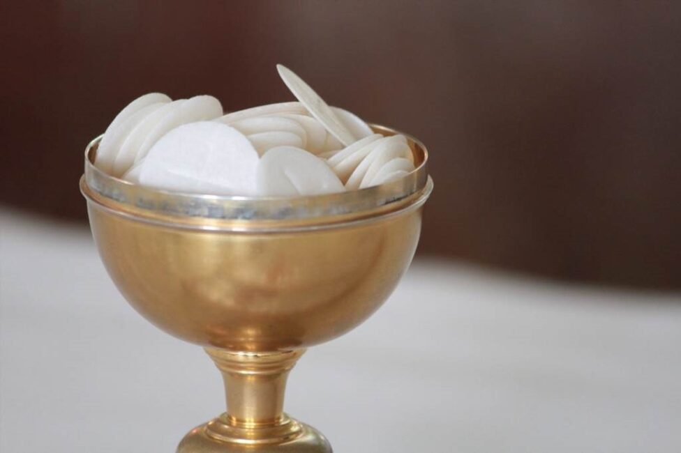 Medalik z modlitwą na tyle