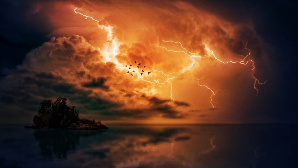 Tworzenie się okna termicznego nad oceanem